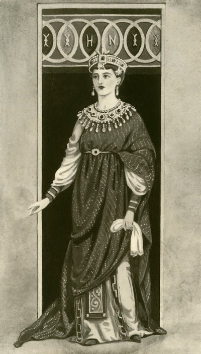 An Empress of the Eastern or Western Empire - Fifth Century, B.C., 1924 by Herbert Norris