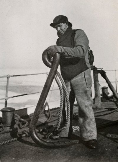 A.B. Cheetham, The boatswain of the Terra Nova, c1910-1913 by Herbert Ponting