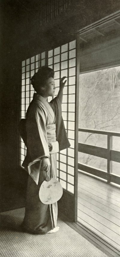 A Study by the Shoji by Herbert Ponting