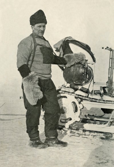 Chief Stoker Lashly Who received the Albert Medal, 1911, 1913 by Herbert Ponting