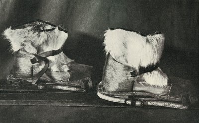 Finnesko Fitted with the Ski-Shoes Shown Above, c1910-1913 by Herbert Ponting