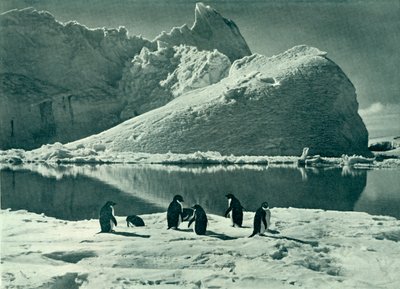 Summer Time - The Ice Opening Up by Herbert Ponting