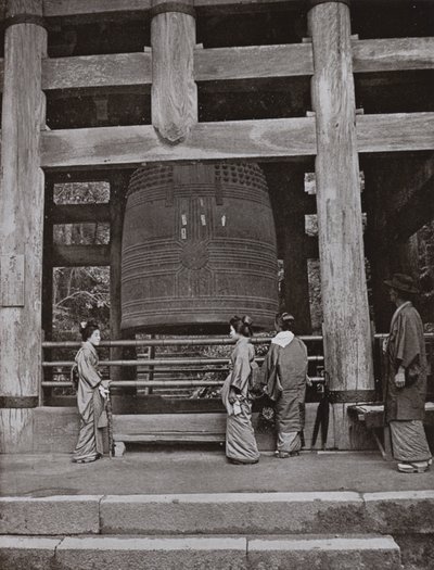 The Great Bell at Chio-in Temple by Herbert Ponting