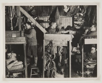 The Tenements during the Terra Nova Expedition (1910-13) to the South Pole by Herbert Ponting