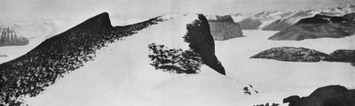 The Top of Mount Suess, Looking South by Herbert Ponting