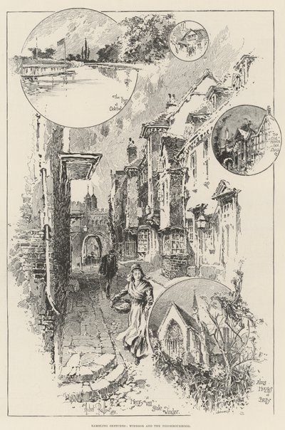 Rambling Sketches, Windsor and the Neighbourhood by Herbert Railton