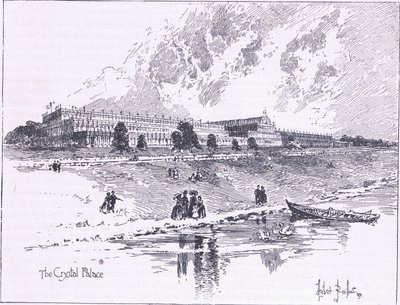 The Crystal Palace in Hyde Park London by Herbert Railton