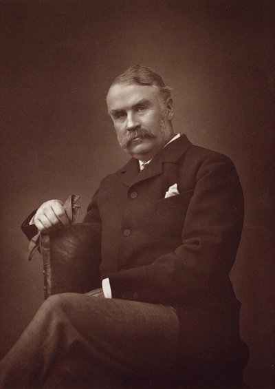 Portrait of Sir William Schwenck Gilbert by Herbert Rose Barraud