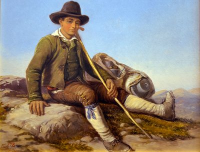 Shepherd of La Brigue, c.1850 by Hercule Trachel
