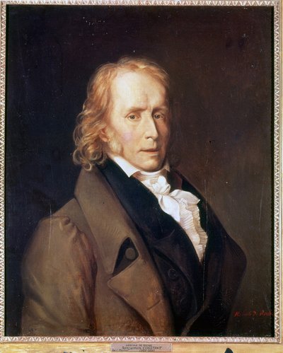 Portrait of Benjamin Constant by Hercules de Roche by Hercule de Roches