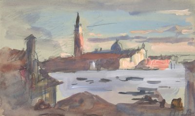 San Giorgio Maggiore, Venice, 1840-1906 by Hercules Brabazon Brabazon