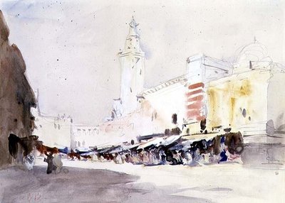 Street Market, Morocco by Hercules Brabazon Brabazon