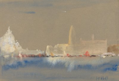 The Salute and the Palazzo Ducale from the Bacino di San Marco by Hercules Brabazon Brabazon