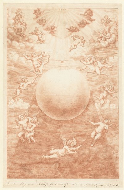 Creation of Heaven and Earth (title on object) The Creation (series title) by Herman Coets