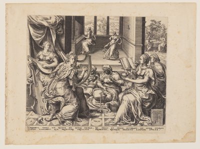 Parable of the Wise and Foolish Virgins: The Wise Virgins by Herman Jansz. Muller