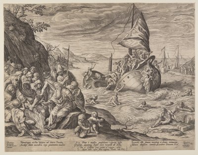 The Shipwreck of St. Paul near Miletus by Herman Jansz. Muller