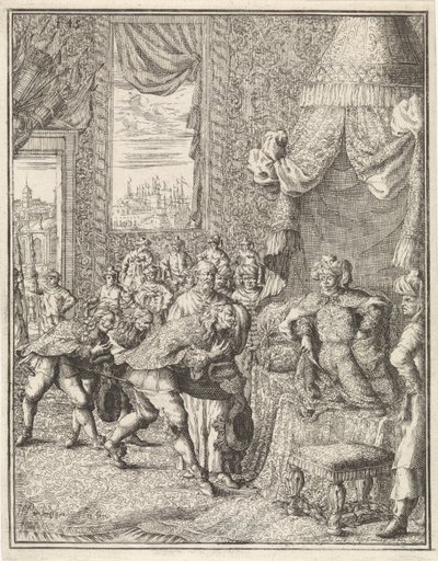 Vasco da Gama in Audience with the King of Calcutta by Herman Padtbrugge