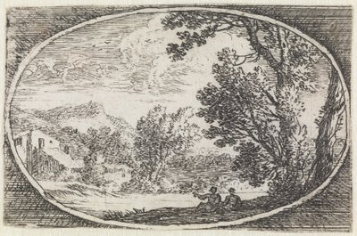Landscape (No. 21 from the series: Various Countryside Fantasies) by Herman van Swanevelt