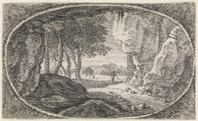 Landscape (No. 8 from the series: Variae Campestrum Fantasiae) by Herman van Swanevelt