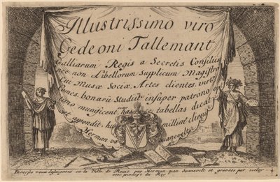 Title Page by Herman van Swanevelt