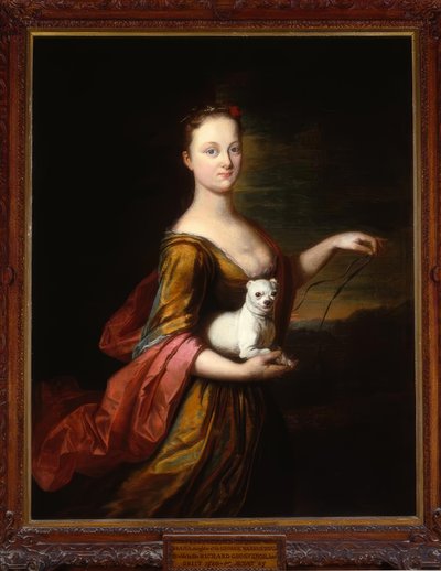H. v. d. Mijn, Portrait of Diana Warburton, Lady Grosvenor / Painting by Herman van der Mijn