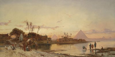 The Banks of the Nile by Hermann David Salomon Corrodi