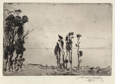 Shore Landscape by Hermann Dudley Murphy