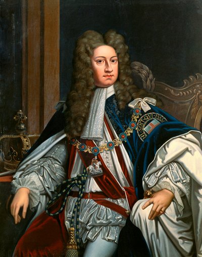 Portrait of King Charles I after the original by Godfrey Kneller by Hermann Goldschmidt