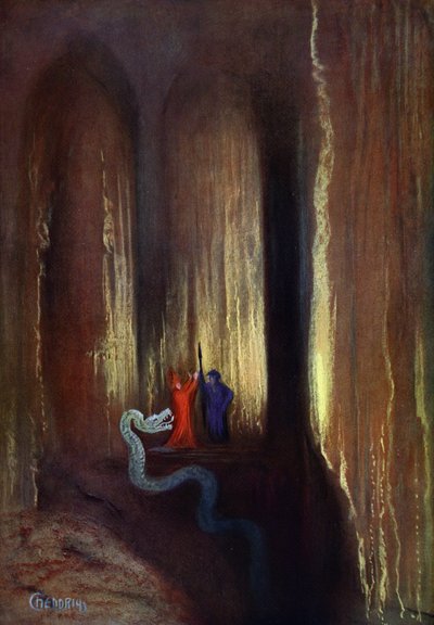 Dark Cavern by Hermann Hendrich