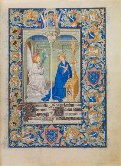 The Belles Heures of Jean de France, duc de Berry by Hermann Limbourg