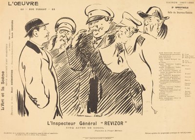 The Inspector General Revizor by Hermann Paul