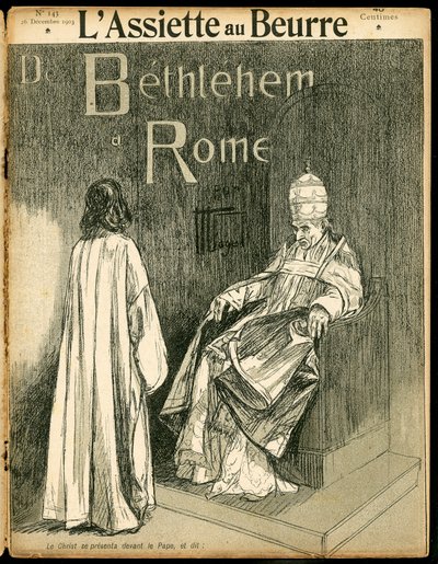 Cover of The Butter Plate, number 143, Satirical in Black & White by Hermann Vogel