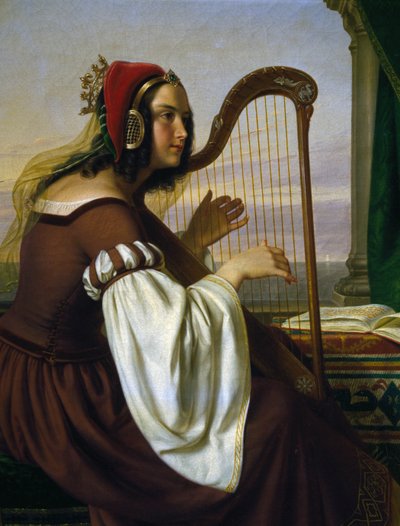 Music of the harp by Hermann Von Hanstein