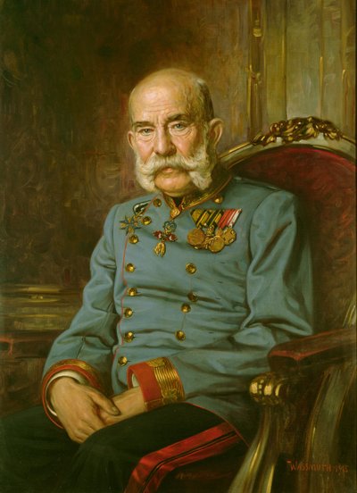 Emperor Franz Joseph I of Austria (1830-1916) by Hermann Wassmuth
