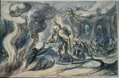 Eurydice in the Hell by Hermann Weyer