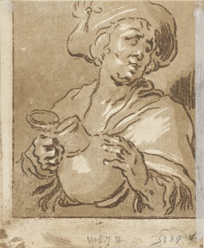 Man with Jug by Hermanus Fock