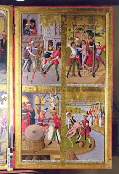 Scenes from the Life of St. Victor from the Inner Section of the Right Exterior Wing of the Former Main Altar in St. Nicholas
