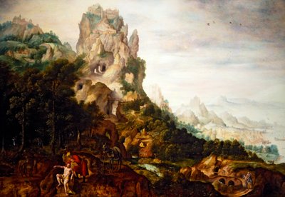 Good Samaritan by Herri met de (c.1510 p.1550) Bles