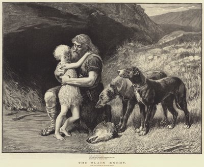 The Slain Enemy by Heywood (after) Hardy