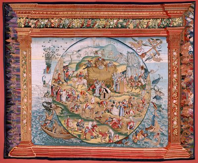 Tribulations of Human Life (Flemish Tapestry) by Hieronymus (after) Bosch
