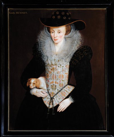 Lady Bennet by Hieronymus (attr. to) Custodis