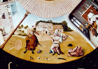 Anger (detail) by Hieronymus Bosch