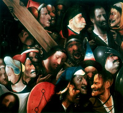 Carrying the Cross by Hieronymus Bosch