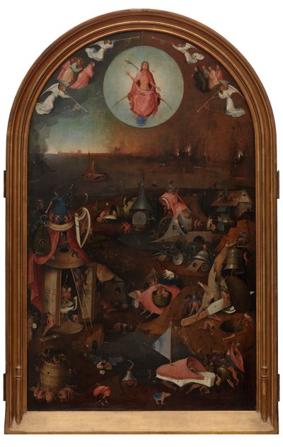 Central panel of the Last Judgement by Hieronymus Bosch
