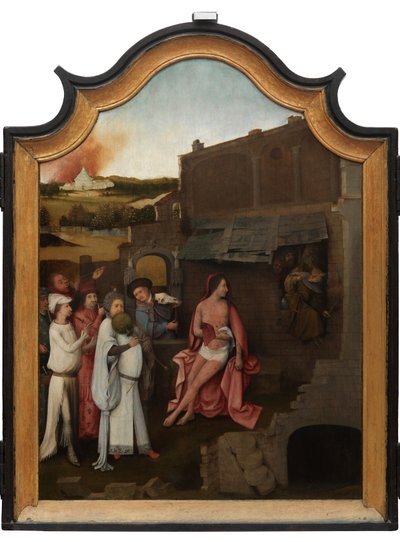 Central Panel of the Triptych of Job by Hieronymus Bosch