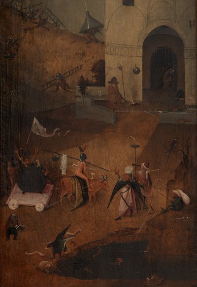 Detail of the Right Panel of the Last Judgement by Hieronymus Bosch