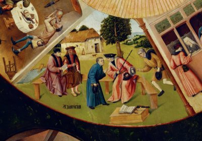 The Seven Deadly Sins and the Four Last Things by Hieronymus Bosch