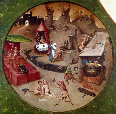 Hell (detail) by Hieronymus Bosch