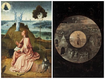 John on Patmos / Scenes of the Passion of Christ by Hieronymus Bosch