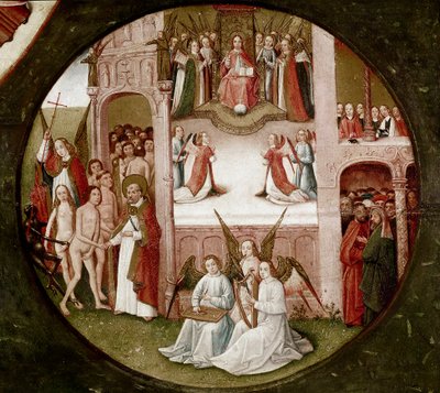 Paradise (detail) by Hieronymus Bosch